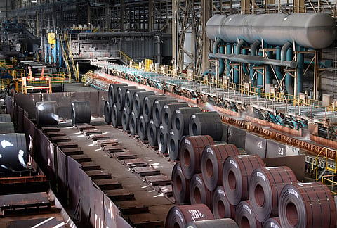 A steel plant. Photo: Soeren Stache/Getty Images