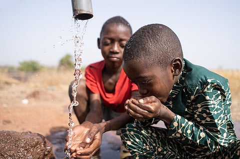 Young African children are at particular risk of heat stress impacts. Photo: Riccardo Mayer/Shutterstock