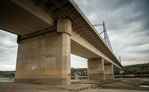The last major drought in Europe was in 2018. This picture shows the Liberty Bridge over the Danube river in Novi Sad, Serbia on October 26, 2018. Photo: iStock