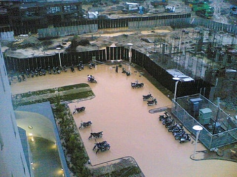 Indian cities often get overwhelmed during heavy downpours due to inadequate infrastructure. Photo: Wikimedia Commons