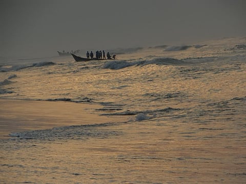 Image for representation. Puri in Odisha during Cyclone Fani in 2019. Photo: iStock
