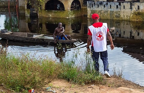 In Nigeria, over 500 people lost their lives to floods this year. Photo: @IFRCAfrica / Twitter