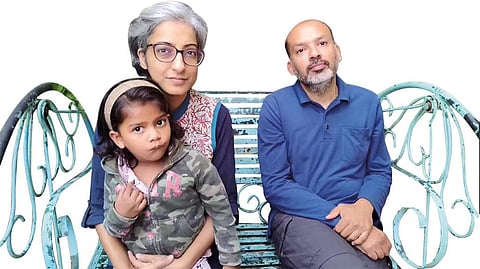 Shruti and Abhishek Taneja, founders of EarthJust Ecosystems, with their daughter