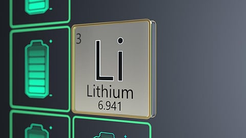Lithium has several industrial applications and is a critical component in batteries for electric vehicles. Photo: iStock