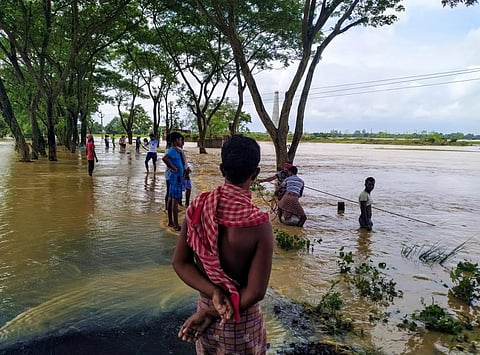 Inundated countryside in West Bengal, 2021. Photo: iStock