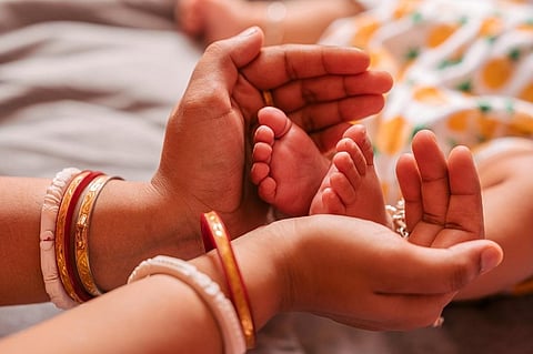 Maternal and infant health indicators can be improved significantly by ramping up essential health services. Representative photo: iStock.