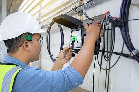 BT’s transition from copper wiring to fibre-optic cabling is now reaching its end. Photo: SatawatK / Shutterstock