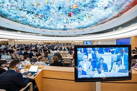 The 76th World Health Assembly. Photo: @WHO / Twitter