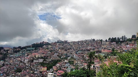 Shimla city was established by the British in the colonial era for 16,000 people. But at present, more than 225,000 people live in the city and thousands of tourists visit it daily, increasing the burden on it. Photo: Rohit Prashar