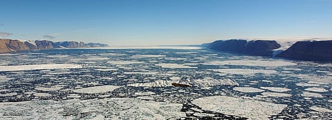 To predict future sea level rise, we need accurate maps of the world’s most remote fjords
