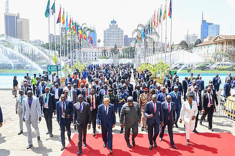 Attendees at the Africa Climate Summit. Photo: @WilliamsRuto / X, previously known as Twitter