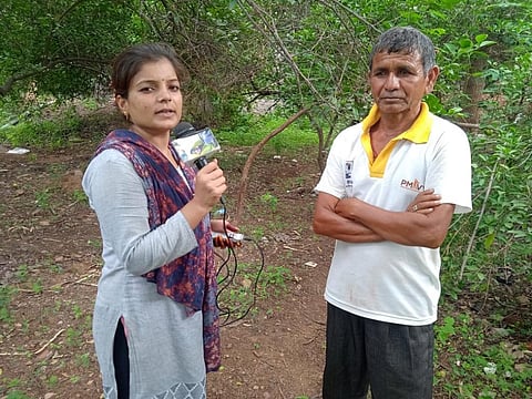 The radio show invites farming solutions from villagers to promote traditional knowledge. Photo: Varsha Raikwar