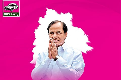 Incumbent Chief Minister of Telangana K Chandrasekhar Rao. Photo: @BRSparty / X (Previously Twitter)