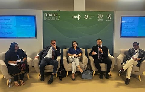 CSE’s Avantika Goswami moderated a discussion hosted by UNCTAD on trade, fiscal space and climate ambition at COP28