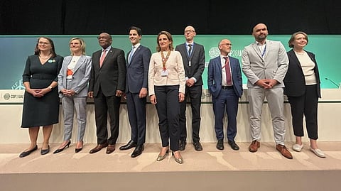 At COP28, the Netherlands launched an international coalition to phase out fossil subsidies. Countries that have joined the coalition are Antigua and Barbuda, Austria, Belgium, Canada, Costa Rica, Denmark, Finland, France, Ireland, Luxembourg, the Netherlands and Spain. Photo: @DutchMFA / X
