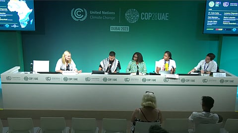 Greenpeace side event at COP28 on fossil fuel extraction in Africa