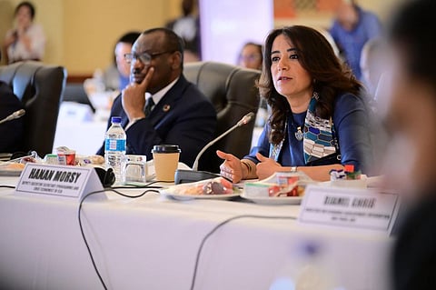 ECA Deputy Executive Secretary and Chief Economist, Hanan Morsy at the COM2024. Photo: @ECA_OFFICIAL / X (Formerly Twitter)