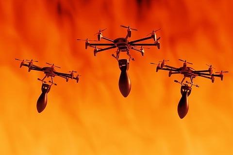 The Ukrainian military deployed AI-equipped drones containing explosives to fly into battlefields and strike Russian oil refineries.