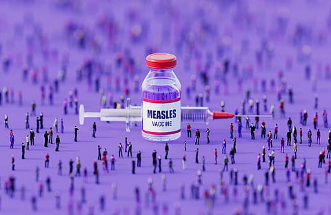 A small vaccine drop could see measles becoming endemic again — new study