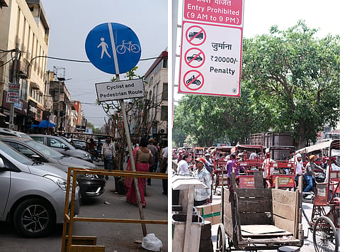 Ajmal Khan Road in Karol Bagh and the Red Fort-Fatehpuri axis of Shahjahanabad were Delhi’s flagship pedestrian corridors. Now, these areas are drifting back to the original status quo.
