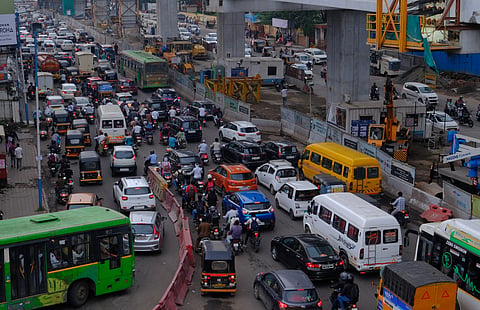 Transport department data shows that vehicle registrations in Pune have nearly doubled across all categories in the last five years.
