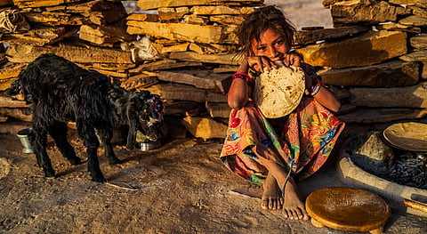 Climate change and child hunger are inseparably linked