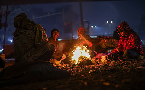 Homeless and cold in Delhi