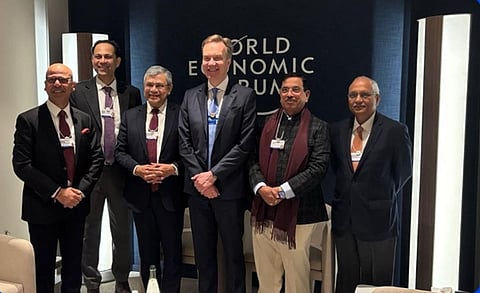 India pitches $300–350 bn clean energy investment at Davos