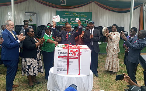 Zimbabwe launches long-acting HIV-prevention injection, Lenacapavir