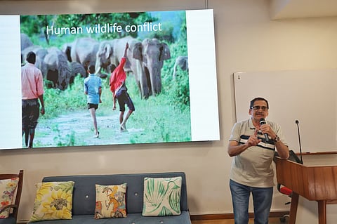 Milind Watve speaking at AAD 2026.