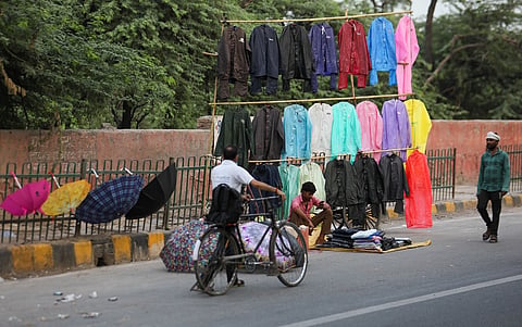 Rainwear sales pick up as the monsoon returns to Delhi