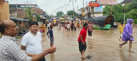 Chitrakoot, in the heart of the country, flooded as Mandakini river overflows after torrential rain