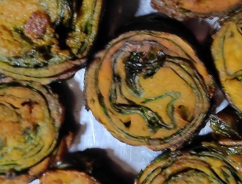 ‘Rikwich pakode’ are fritters that are almost a family heirloom