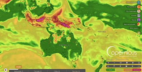 Active fires and its impact on air quality in southeast Asia.