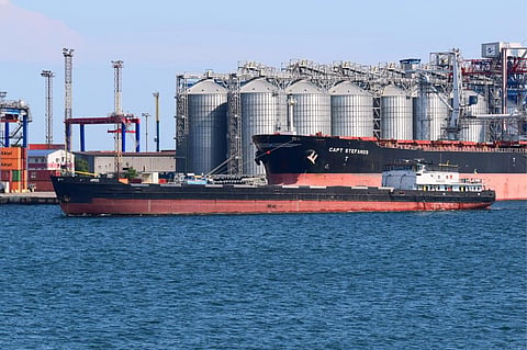 The latest data released indicates a contraction in global merchandise trade, shrinking to about a per cent during 2023 due to the blockage of the Panama Canal, Black Sea and Red Sea. Photo for representation: iStock