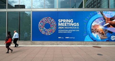 Photo: Screengrab of video by IMF Media Centre