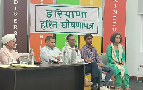 Haryana election green manifesto