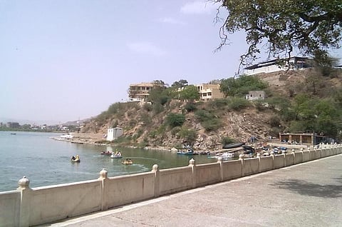आनासागर झील; फोटो: विकीमीडिया कॉमन्स