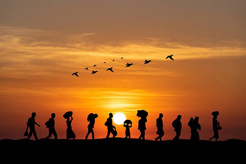 संयुक्त राष्ट्र के अनुसार, 2024 में अंतरराष्ट्रीय प्रवासियों की संख्या लगभग 30.4 करोड़ पहुंच गई, जो 2020 की 27.5 करोड़ से अधिक है।
