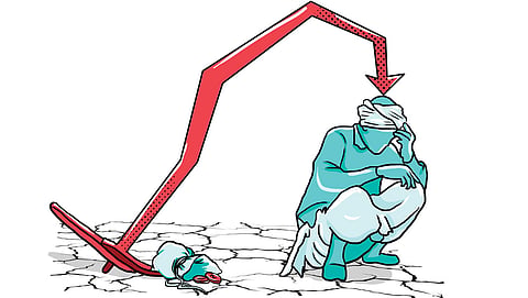 खेती का दुष्चक्र: बंपर पैदावार, झूठा समर्थन मूल्य और बढ़ती किसान आत्महत्याओं का अंतहीन संकट