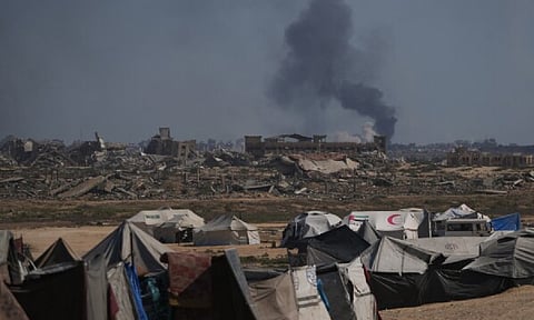  Israeli strikes and gunfire killed at least 57 Palestinians in the Gaza Strip (AP)