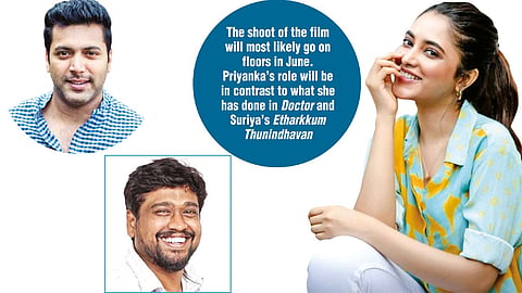Jayam Ravi, M Rajesh & Priyanka Mohan