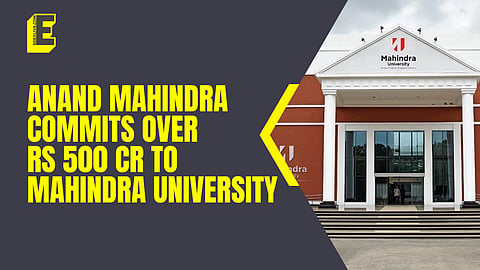 Mahindra University was founded in 2020 by Vineet Nayar, Tech Mahindra's former Vice-Chairman.