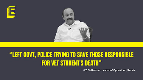 Satheesan took to Facebook to make these accusations.