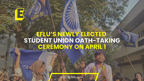 INSAF won EFLU SU elections.