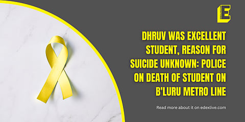 Dhruv's performance declined from an initial A grade in the first trimester to a C grade in the last semester