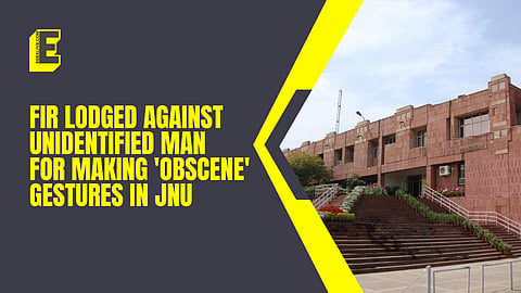 JNU Administration filed a complaint against the perpetrator.