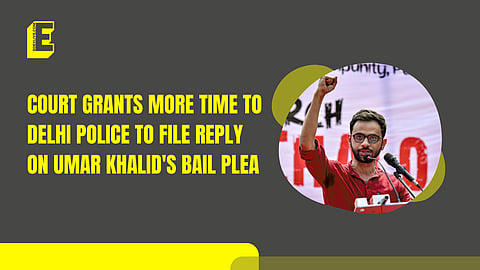 This is Umar Khalid's second time applying for bail.