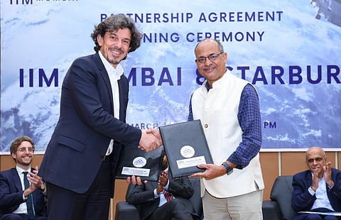 Photo from the partnership agreement signing ceremony