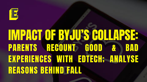 A student also recounted his disappointing experience with BYJU’S customer services